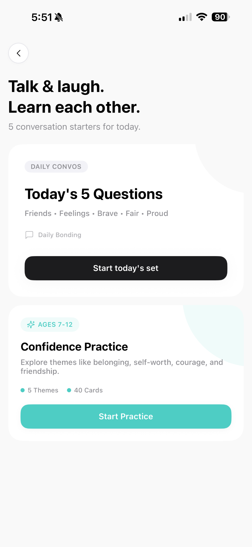 Conversation Cards